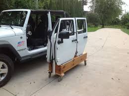 Door Cart For 4 Door Jeep Jk Jeep Wrangler Forum Jeep Doors Jeep Wrangler Unlimited