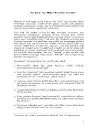 Key Issu Metode Penelitian Kualitatif