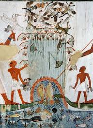 Pin On Egypt مصر Wall Painting Stele Ancient Egyptian Art