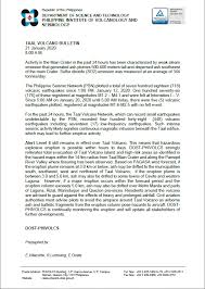 Published april 25, 2019 9:01pm. Phivolcs Maintains Taal Alert Level 4 Despite Criticism We Are Doing Our Best So That We Can Inform
