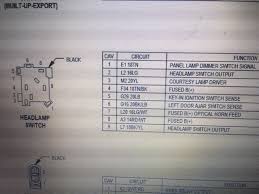 A chart showing the breakdown of these designations is included in the introduction section at the front of this service manual. Headlight Switch Wiring Diagram Jeep Wrangler Forum