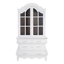 Credenza Alta Portavasellame Bianca Montpensier Vaisselier Blanc Maison Du Monde Mobilier De Salon