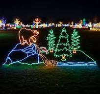 2D Hanging LED Motif Lights - Elegant Outdoor Decor