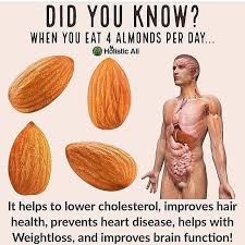 How many carbs are in almonds? Pin By Art B On Health Articles Health Benefits Health Health And Nutrition