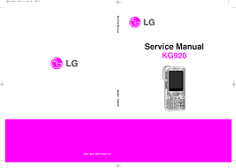 LG KG920 SM ENGLISH 060516 Service ...