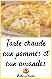 Tarte Chaude Minute Aux Pommes Et Aux Amandes La Recette Facile Recette Dessert Pomme Recette Recette Facile
