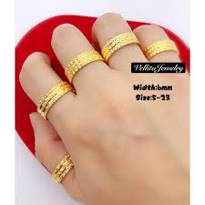 Cincin belah rotan polos mj999c001. 916 Rings Jewellery Prices And Promotions Fashion Accessories Jun 2021 Shopee Malaysia