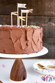 The Ultimate Birthday Cake A Classic Yellow Cake With A Rich Chocolate Frosting And Best Birthday Cake Recipe Cool Birthday Cakes Cake Recipes For Beginners