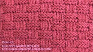 Stockinette stitch does have a downside. Basket Stitch Free Knitting Tutorials Watch Knitting Pattern 8 Youtube