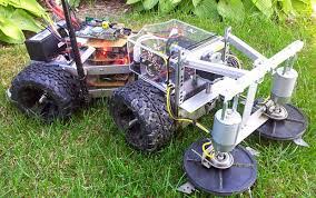 Homemade diy remote controlled lawn mower! Project Robokut Design Overview Robots Robotshop Community