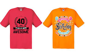 Have fun t shirt : Tee Shirt Personnalise Pour Anniversaire Cadeau Invites Pas Cher