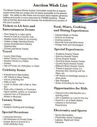 Silent Auction Wish List What A Great Way To Inspire Your Supporters To Find Truly Unique Sile Silent Auction Fundraiser Auction Fundraiser Auction Donations