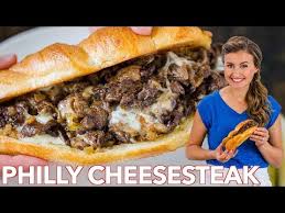 What goes on a true philly cheesesteak? Philly Cheesesteak Recipe Video Natashaskitchen Com