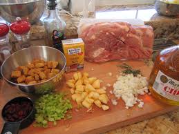 Apple Cider Braised Pork Roast With Apple Coulis Plus Side Of Apple Dressing Mary S Joy Of Family Cooking