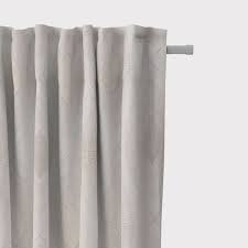Es ist ein hochwertiges mittelschweres leinengewebe. Schoner Leben Vorhang Leinen Blatter Geometrisch Ecru Weiss 245cm O Wunschlange Ebay