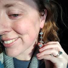 Pendientes de labradorita de lujo, pendientes largos con piedras preciosas,  labradorita azul de lujo, pendientes de piedras semipreciosas hechos a  mano, regalo para ella