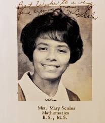 Mrs Mary Elizabeth Caruthers Scales (1928-2013)