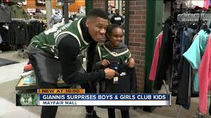 Authentic milwaukee bucks jerseys are at the official online store of the national basketball association. Giannis Antetokounmpo Surprises Kids With Shopping Spree Signed Jerseys