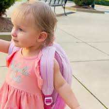 Personalized Baby Backpacks, Monogrammed Toddler Backpacks, Seersucker  Backpack, Preschool Book Bag, Personalized Baby Gifts