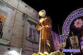 Manfredonia, festa in onore di S. Francesco D'Assisi: percorso processione  e limitazioni del traffico