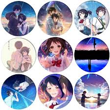 Submitted 4 days ago by 6packcola. 1pcs Kimi No Na Wa Your Name Cosplay Badge Tachibana Taki Brooch Pin Miyamizu Mitsuha Cute Collection Badge For Backpack Clothes Aliexpress