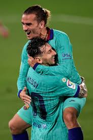 Antoine griezmann is 29 years old antoine griezmann statistics and career statistics, live sofascore ratings, heatmap and goal. Antoine Griezmann Gets Celebration Hug From Lionel Messi As Barcelona Leave Troubles Behind In Pictures The National