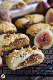 Biscotti ai fichi secchi e noci. Biscotti Con Fichi Freschi E Noci Morbidi Pasta Frolla Senza Burro