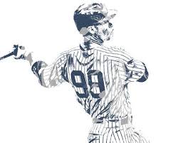Trail of colors has designed some beautiful free coloring pages for adults that include images of leaves, flowers, dragons, aliens, butterflies, and abstract shapes. 410 Aaron Judge Ideas Judge New York Yankees Ny Yankees