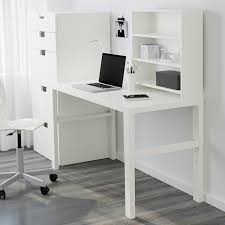 You can mount the drawers to the right or left, according to your needs. Pahl Desk With Shelf Unit White Ikea