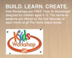Home Depot Free Kids Workshop 2020 Schedule Kids Freebies Kids Workshop Home Depot Kids Workshop Fun Projects For Kids