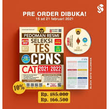 Soal try out pkn kelas 6 sd dan kunci jawaban 2021 2022 2023. Ready Buku Cpns All New Panduan Resmi Tes Cpns Cat 2021 2022 Cd Shopee Indonesia