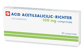 Aspenter 75 mg conţine ca substanţă activă acidul acetilsalicilic (cunoscut şi sub numele de aspirină). Acid Acetilsalicilic Richter 100 Mg X 30 Compr 100mg Gedeo