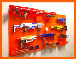 Just finish drywalling a section of wall in our basement. Azar Nerf Wall Azar Displays