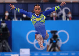 Rebeca andrade de rodrigues (born may 8, 1999) is an artistic gymnast who represented brazil at the 2016 summer olympics. 1spf6 Nf0tgjrm