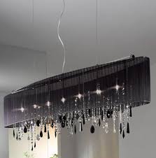 Black And Crystal Chandelier Rectangular Crystal Chandelier Black Shade Contemporary Crystal Chandelier Black Crystal Chandelier Swarovski Crystal Chandelier
