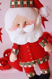 papai noel de feltro 25 ideias com moldes e passo a passos papai noel de feltro molde papai noel decoracoes de natal de feltro papai noel de feltro molde papai noel