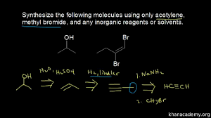 Synthesis Using Alkynes