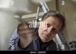 STOCKHOLM 20161220 Swedish artist Peter Linde, is making the statue of  Zlatan Ibrahimovic, which is going