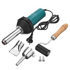 1080w Plastic Hot Air Welding Welder Heat Hot Gas Tools Kit With Rod Roll Termica
