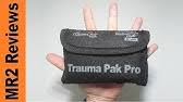 The new trauma pak with quikclot includes trauma pads, sterile gauze, wraps and duct tape to secure dressings or ideal uses: Trauma Pak With Quikclot Gauze Trauma Pak Pro Adventure Medical Kits Youtube