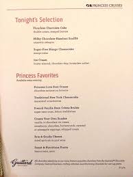 Princess Cruises Menu And Food Day 1 Of 7 Princess Cruises Princess Cruise Lines Princess Cruise Food