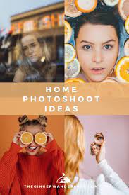 Creative ideas for you to easily take photos at home including lots of photo inspiration. 24 Home Photoshoot Ideas Indoor Photography Inspiration