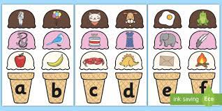 There are some traditional games like bobbing for apples and smashing a piñata that can easily. Ice Cream Alphabet Matching Activity