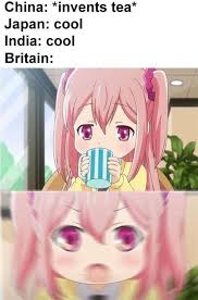 Tea Anime Manga Tea Japan Anime History Memes