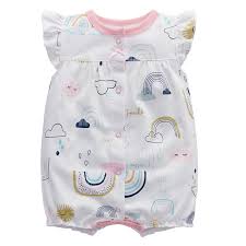 Baby Girl Clothes Newborn Infant Jumpsuits Romper Shopee Brasil