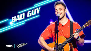 Wie wordt de tweede 'voice van vlaanderen'? Thomas Bad Guy The Blind Auditions The Voice Van Vlaanderen Vtm Youtube