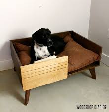 Cozy travel cushion dog bed. Diy Modern Dog Bed Free Plans And Video Tutorial