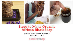 ✔ our organic black soap block is considered by many a miracle cleanser. Diy How To Make Organic African Black Soap Alimoshotoday Com