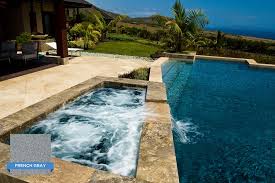 Hydrazzo French Gray Is A Fan Favorite Across The World Even In Hawaii Great Work Huber Pools Fi Swimming Pool Images Pool Finishes Swimming Pool Renovation