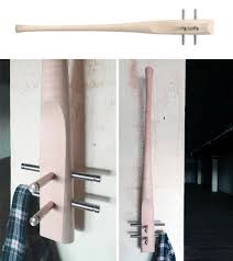 Spiked Bat Coat Rack Decor Home Defense Self Defense